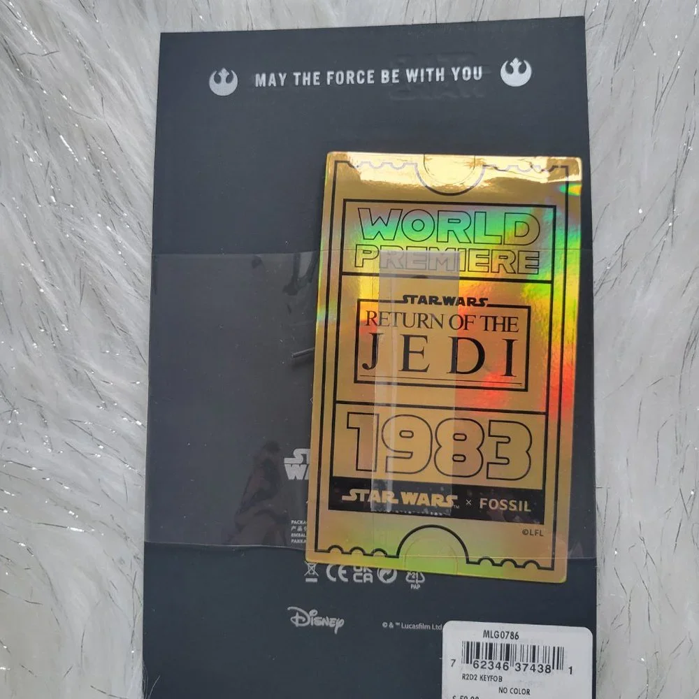 Star Wars x Fossil R2-D2 Keychain